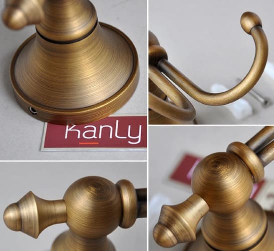 Móc treo áo bằng đồng Kanly GCK01U 
