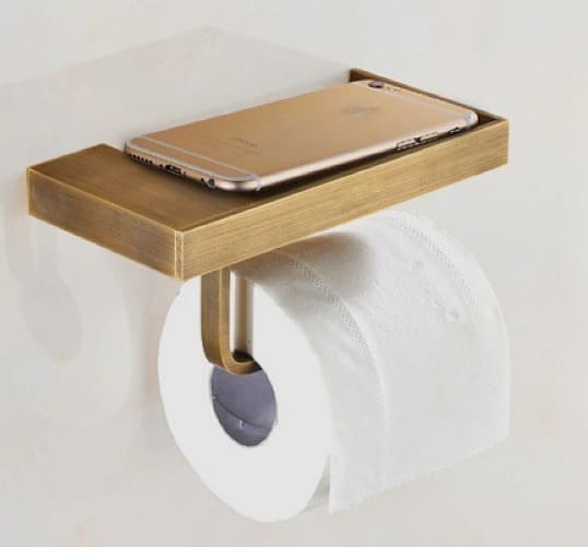 Móc giấy vệ sinh bằng đồng Kanly GCK033 