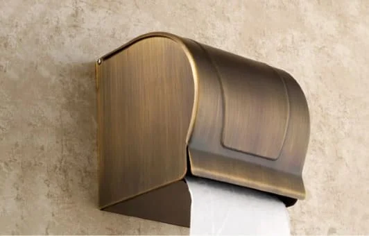Hộp giấy vệ sinh bằng đồng Kanly GCK10