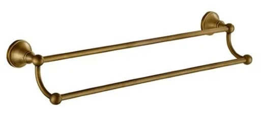 Thanh vắt khăn đôi bằng đồng kiểu cổ Kanly GCK12 