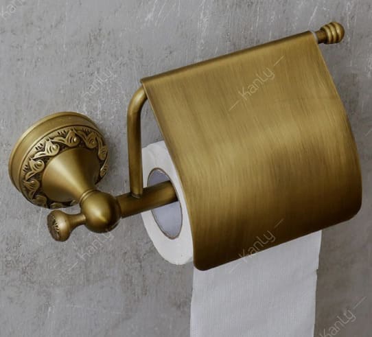 Móc giấy vệ sinh bằng đồng Kanly GCH03 