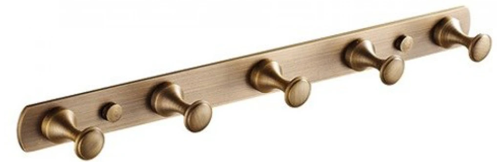 Móc treo áo bằng đồng 5 vấu Kanly GCK20 