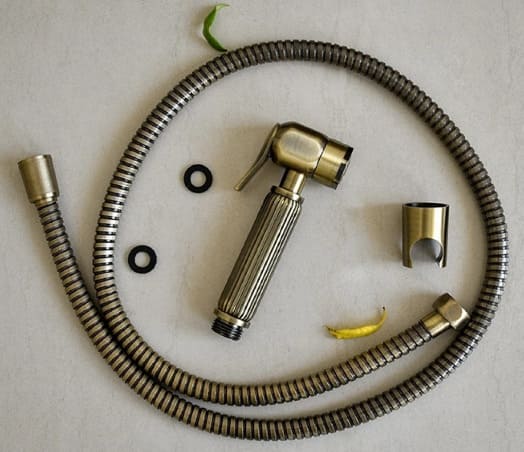 Vòi xịt Toilet bằng đồng cổ điển Kanly GCK22 