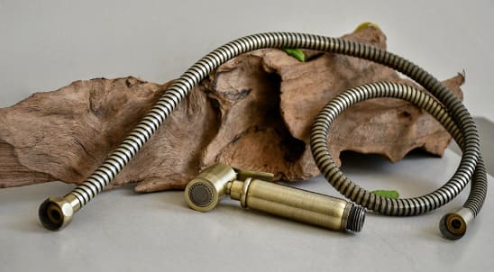 Vòi xịt Toilet bằng đồng cổ điển Kanly GCK22N 