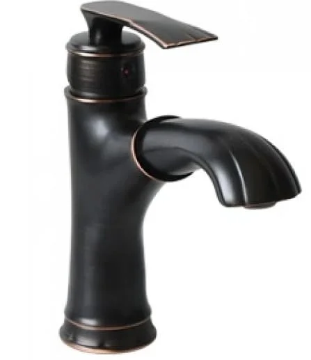 Vòi lavabo nóng lạnh có rút dây màu đen Kanly GCV42B