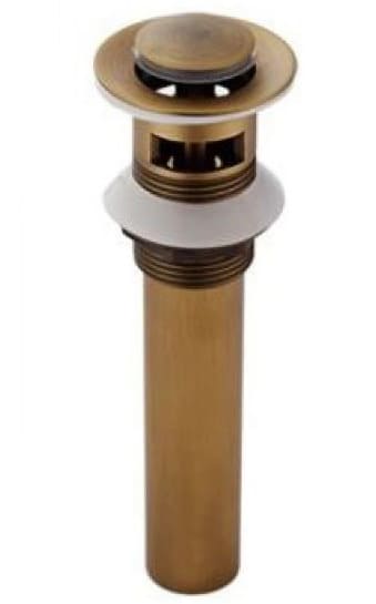 Đầu xả Nhấn Lavabo bằng đồng Kanly GCX02