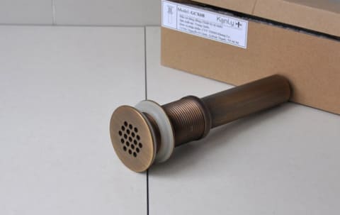 Đầu xả Lavabo bằng đồng Kanly GCX01
