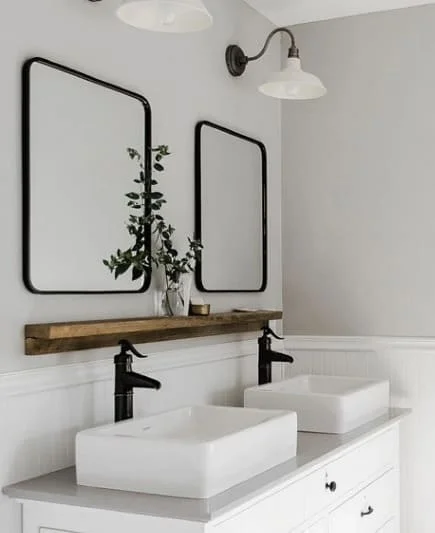 Vòi lavabo nóng lạnh màu đen Kanly GCA04B