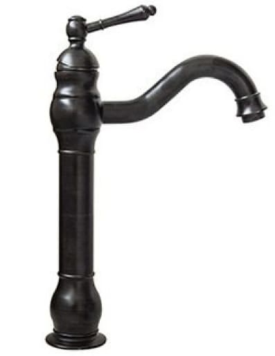 Vòi lavabo nóng lạnh màu đen Kanly GCA15B 