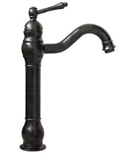 Vòi lavabo nóng lạnh màu đen Kanly GCA15B 
