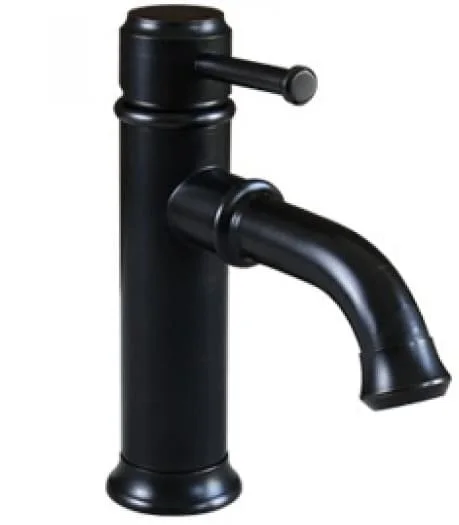 Vòi lavabo nóng lạnh màu đen Kanly GCV20B 