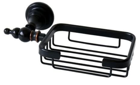 Giá đựng xà phòng bằng đồng màu đen Kanly GCK05B 