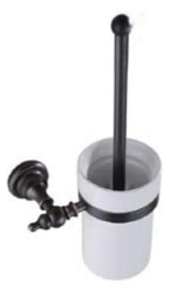 Giá để chổi cọ Toilet bằng đồng Kanly GCK09B