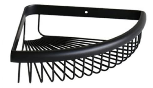 Kệ góc để đồ bằng đồng màu đen Kanly GCK28B 