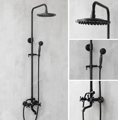 Sen cây nóng lạnh cổ điển màu đen Kanly GCS05B 