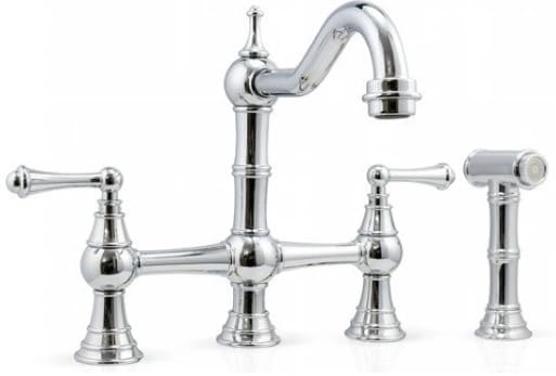 Vòi chậu lavabo nóng lạnh âm bàn mạ chrome Kanly CHB09 