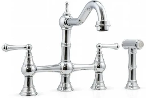Vòi chậu lavabo nóng lạnh âm bàn mạ chrome Kanly CHB09