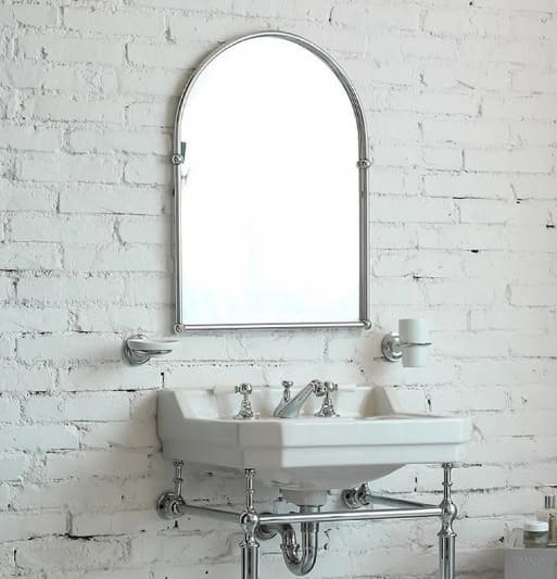 Gương soi treo tường khung bằng đồng Kanly CHG12.01