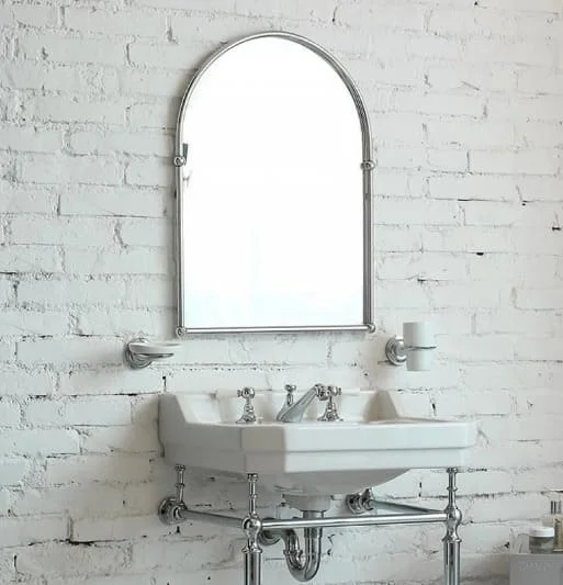 Gương soi treo tường khung bằng đồng Kanly CHG12.01