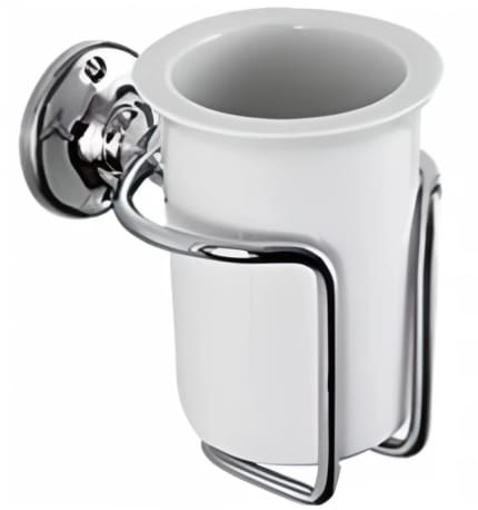 Giá để cốc đơn bằng đồng mạ chrome Kanly CHK08 