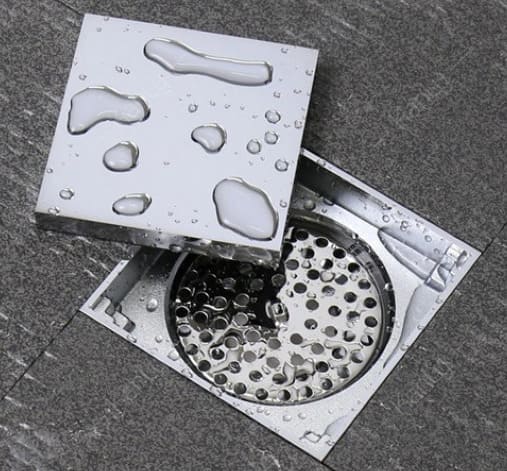 Phễu thoát sàn bằng đồng Kanly CHP10 