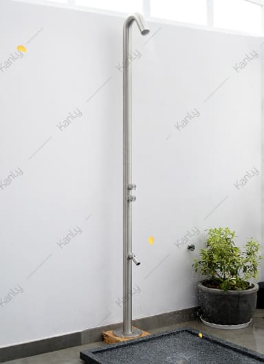 Sen cây tắm đứng nóng lạnh đặt sàn ngoài trời Kanly KLS9015