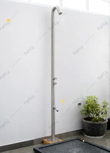 Sen cây tắm đứng nóng lạnh đặt sàn ngoài trời Kanly KLS9015