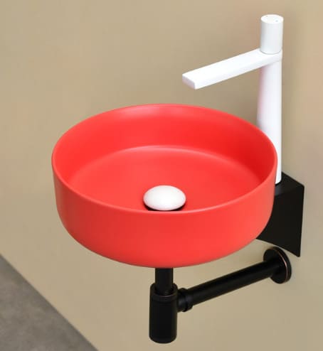 Vòi lavabo màu nóng lạnh Kanly KLA43