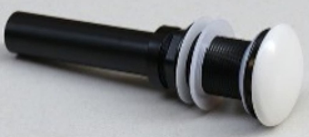 Đầu xả lavabo sứ màu trắng Kanly KLX13 