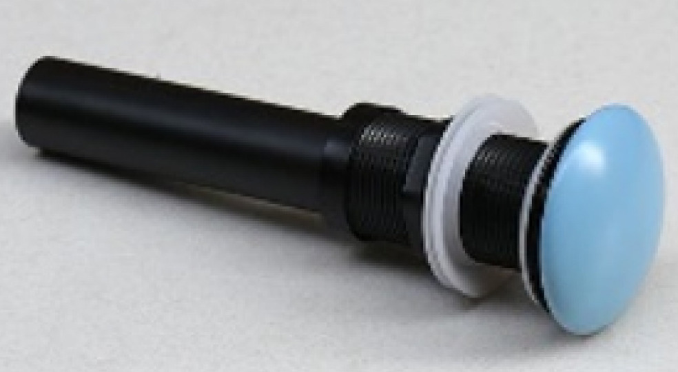 Đầu xả lavabo sứ màu xanh dương Kanly KLX15 