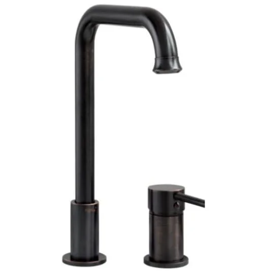Vòi lavabo nóng lạnh màu đen âm bàn Kanly GCC41B 