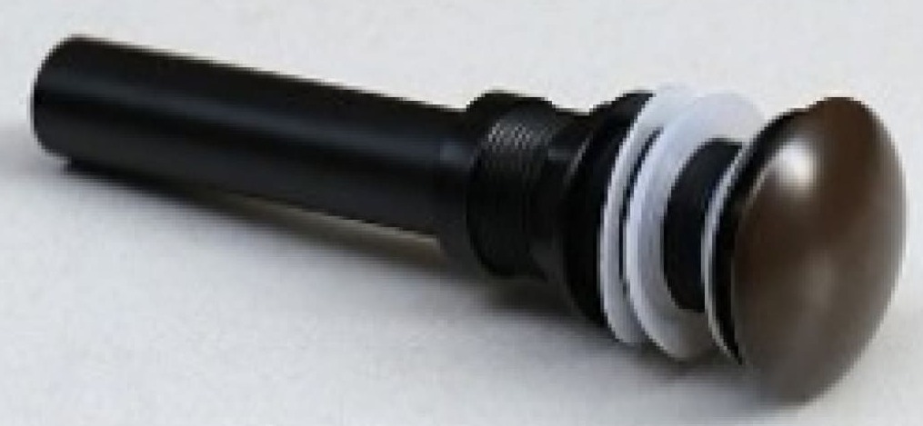 Đầu xả lavabo sứ màu nâu Kanly KLX11