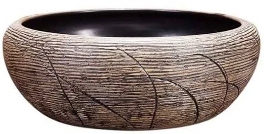Chậu lavabo dương bàn sứ mỹ thuật Haduvico LVB011