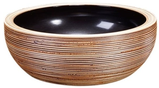 Chậu lavabo dương bàn sứ mỹ thuật Haduvico LVB017