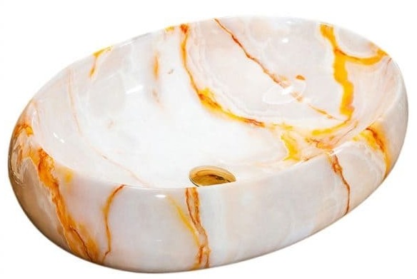 Chậu lavabo dương bàn sứ mỹ thuật Haduvico LVB008