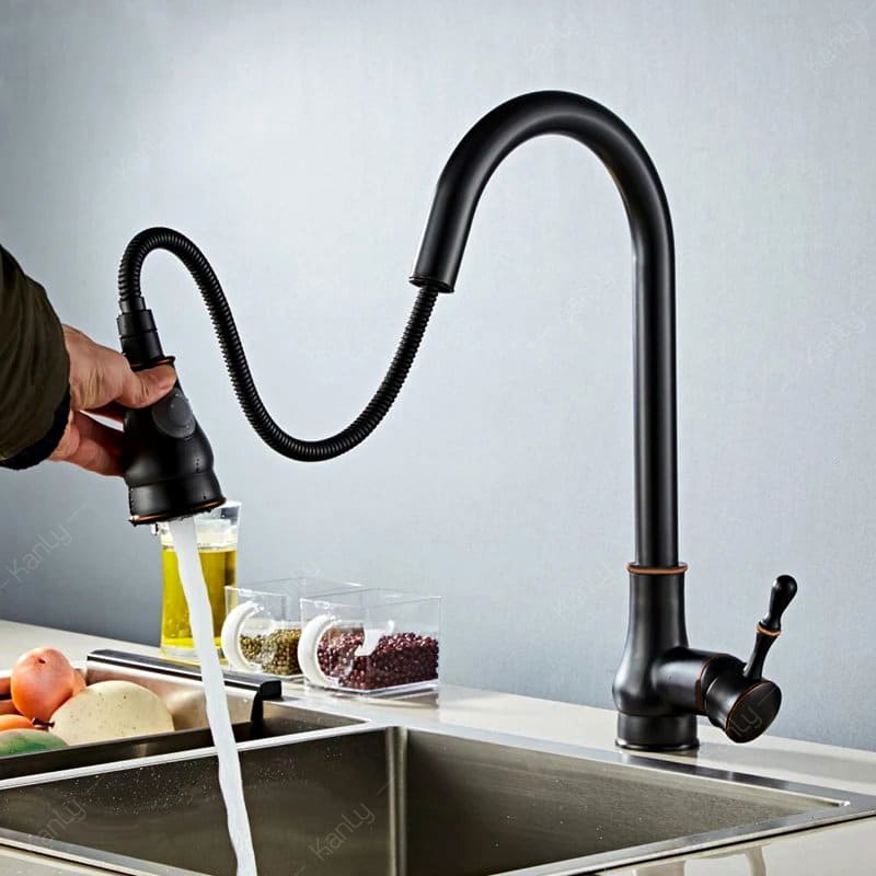 Vòi bếp kanly tại nhà dân khu phố Mỹ Đức