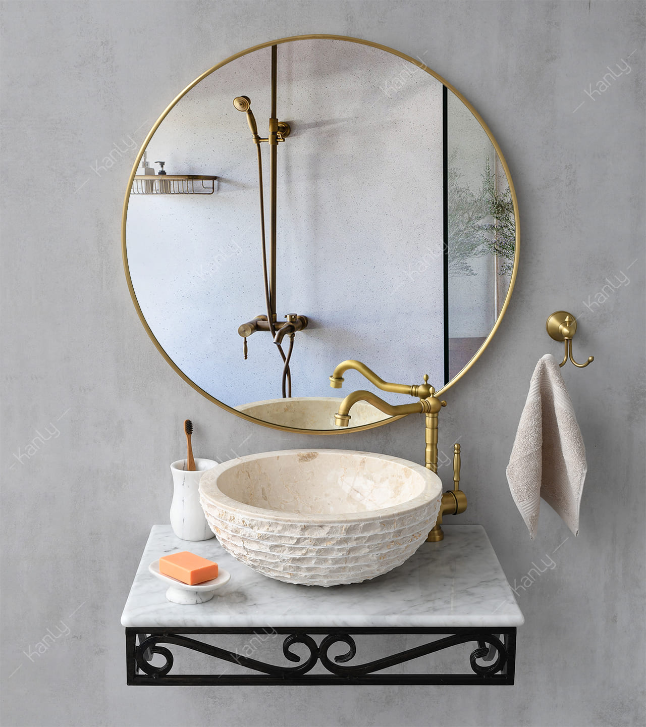 Gương soi treo tường kanly tại nhà phố các xã phương trung, bình minh, tam hưng