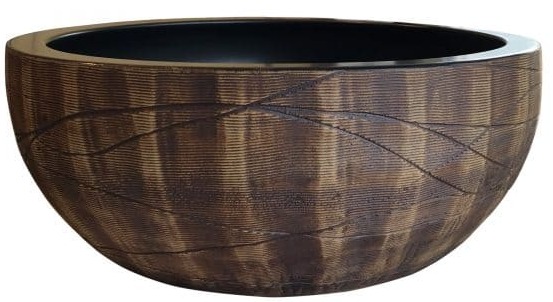 Chậu lavabo dương bàn sứ mỹ thuật Haduvico LVB041