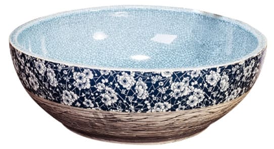 Chậu lavabo dương bàn sứ mỹ thuật Haduvico LVB047