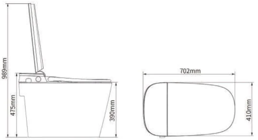 Bản vẽ kỹ thuật bồn cầu cảm ứng tự động H25-T Aquatiz