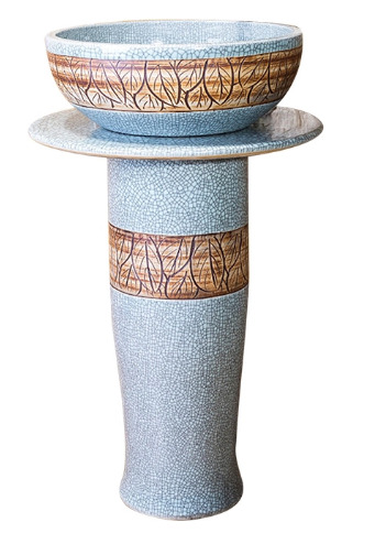 Đôn chậu sứ mỹ thuật cao cấp Haduvico DC005