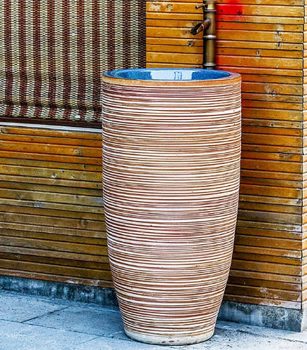 Đôn chậu sứ mỹ thuật cao cấp Haduvico DC010