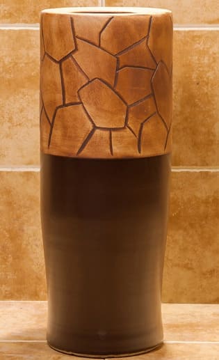 Đôn chậu sứ mỹ thuật cao cấp Haduvico DC011