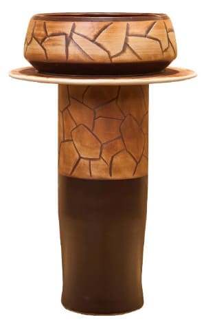 Đôn chậu sứ mỹ thuật cao cấp Haduvico DC011