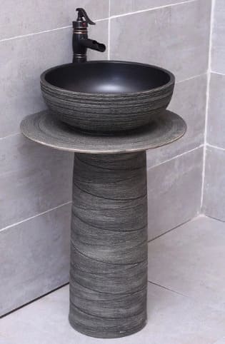 Đôn chậu sứ mỹ thuật cao cấp Haduvico DC029