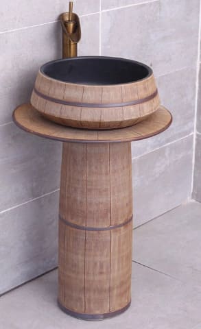 Đôn chậu sứ mỹ thuật cao cấp Haduvico DC030