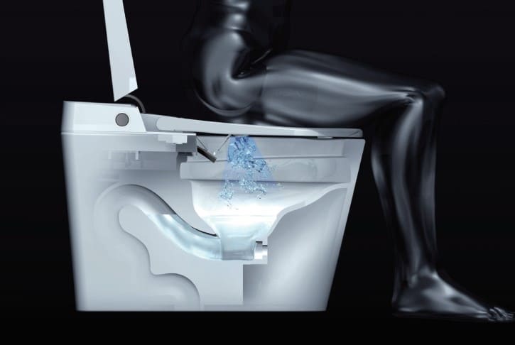 Chức năng xịt rửa bồn vệ sinh thông minh Aquatiz G15