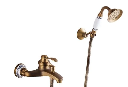 Sen tắm nóng lạnh bằng đồng haduvico ST007
