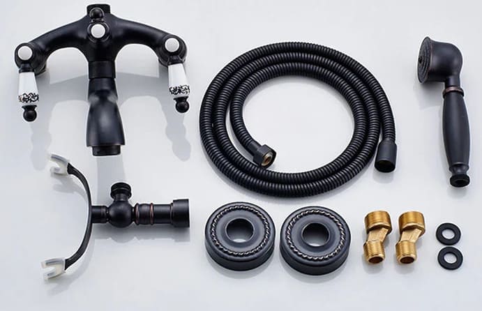 Sen tắm nóng lạnh bằng đồng haduvico ST015