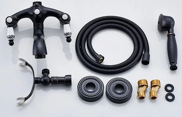 Sen tắm nóng lạnh bằng đồng haduvico ST015
